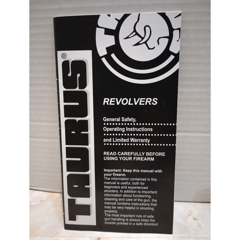 TAURUS REVOLVER OWNERS MANUAL 2009